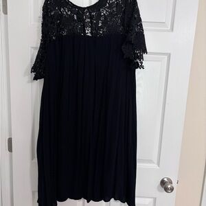 Elegant Black Lace Dress